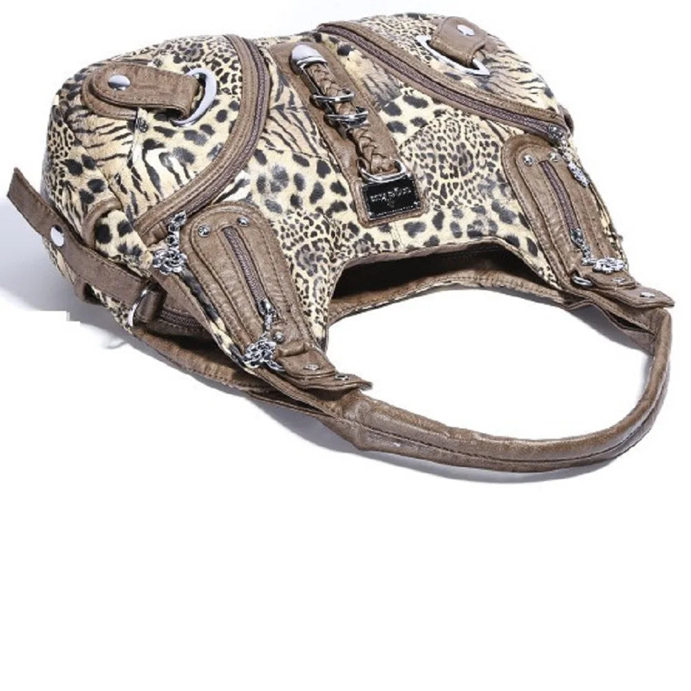 Safari Chic - Bolso Leoparda