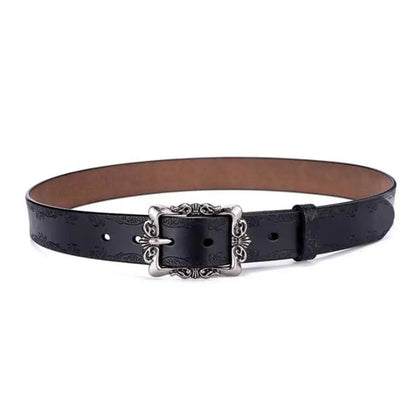 Diva Chic - Ceinture en cuir véritable pour femme