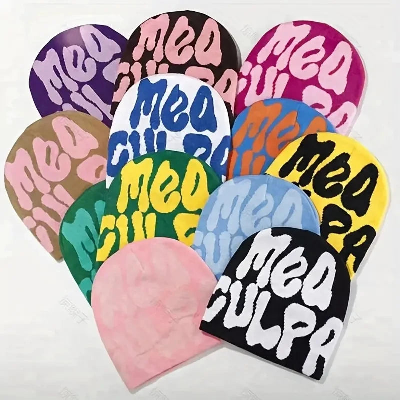 Urban Knit Vibes - Bonnet tricoté de style hip hop