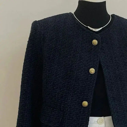 Chaqueta Vintage de Tweed para Mujer