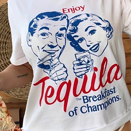 T-Shirts Divertidas de Tequila Vintage