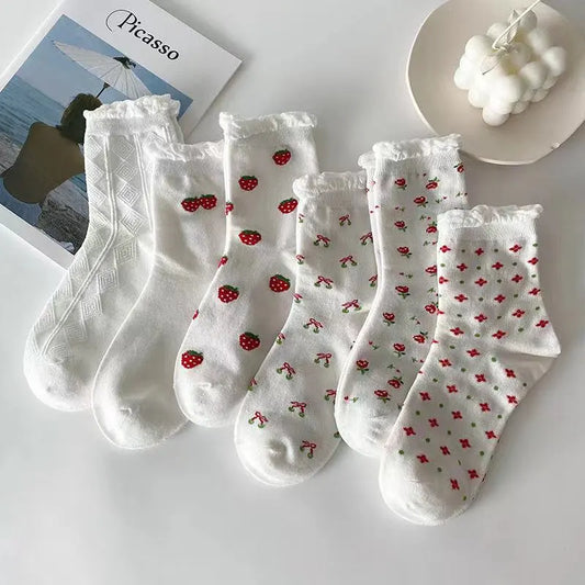 Charmantes chaussettes en coton : affichez votre style avec plaisir et confort