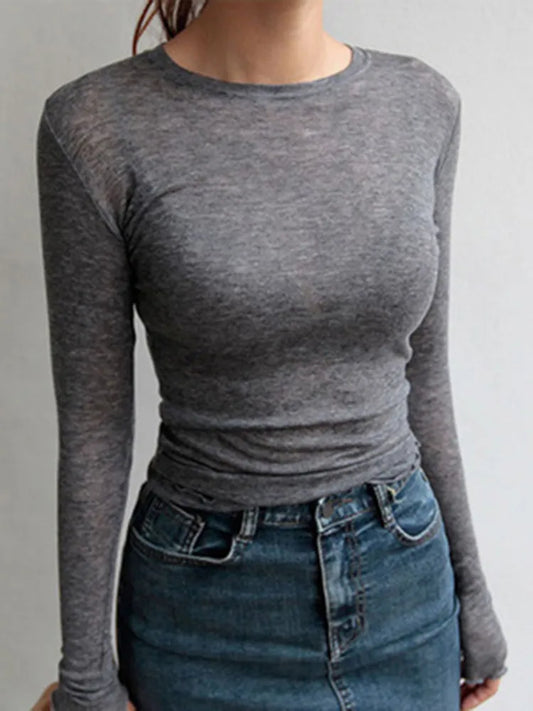 Essence de Coton: Camiseta Básica de Alta Calidad para Mujer