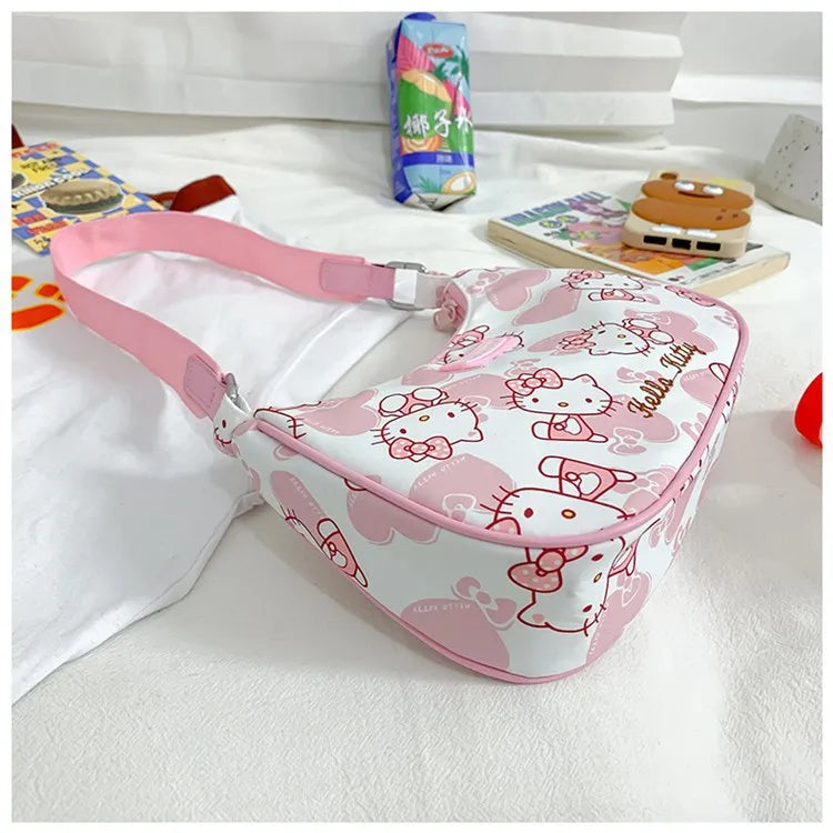 Bolso Mensajero Hello Kitty Y2K