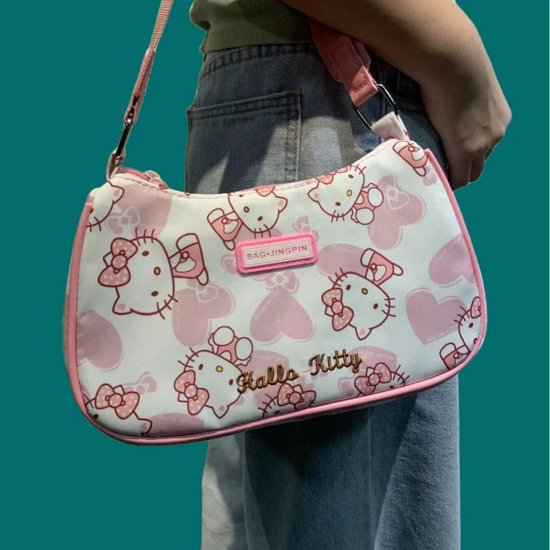 Bolso Mensajero Hello Kitty Y2K