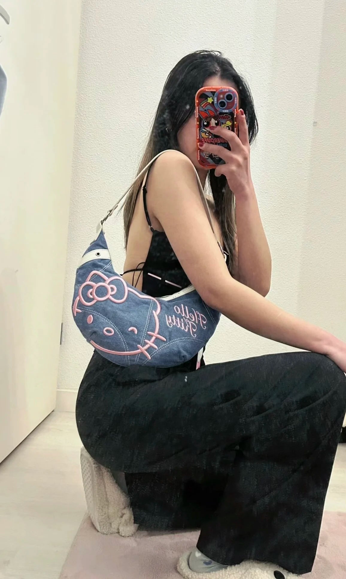 Bolso Media Luna Encantador Kawaii