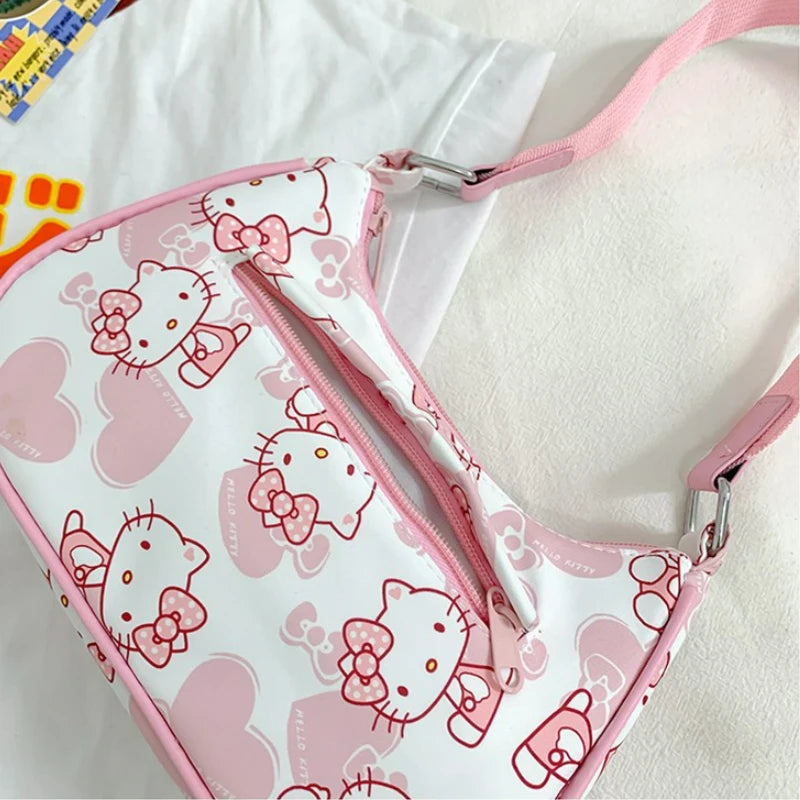 Bolso Mensajero Hello Kitty Y2K