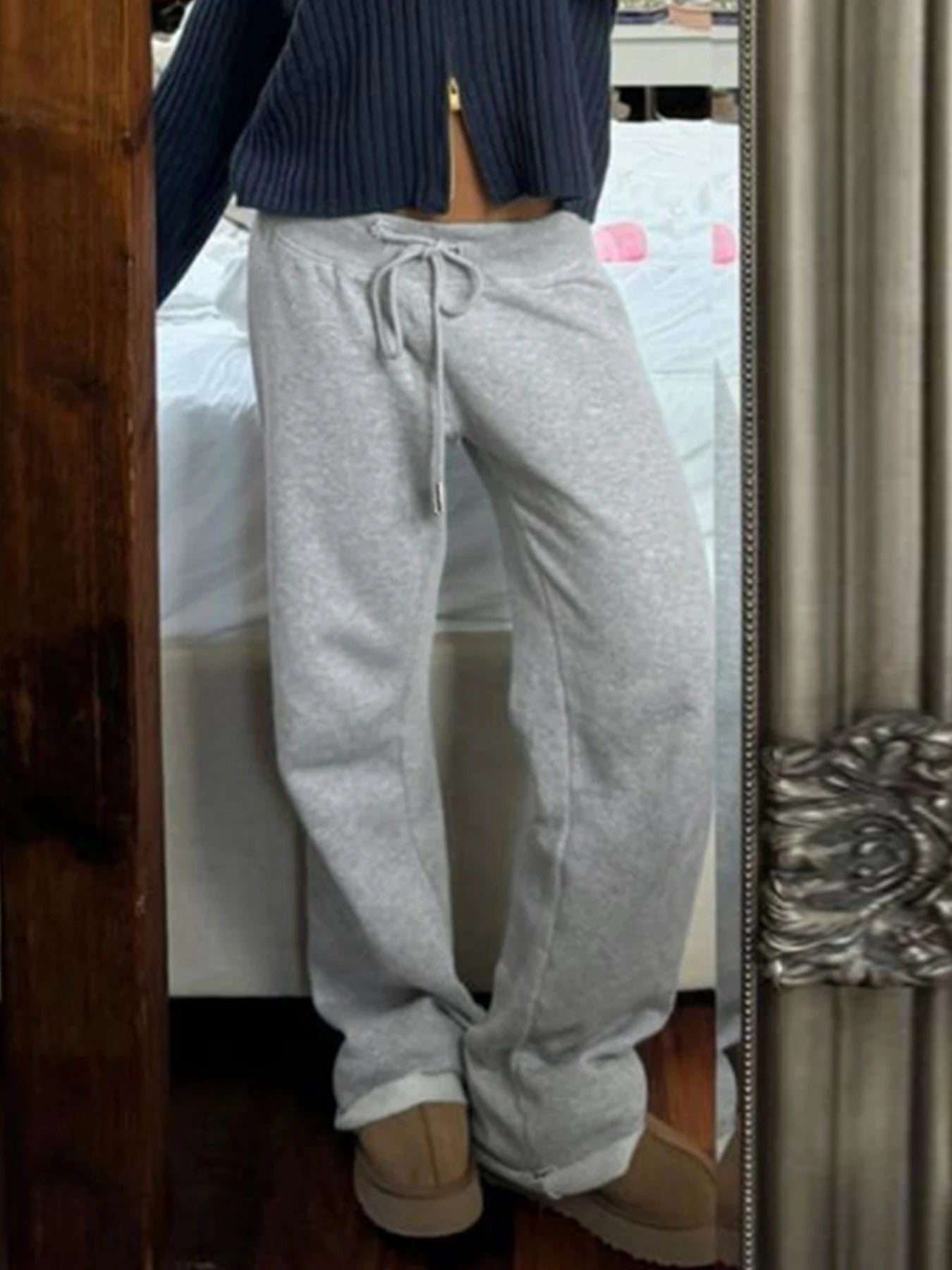 Wylda High-Waist Jogger Pants