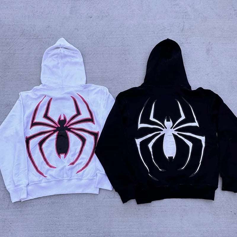 Araña 2000: Sudadera con Capucha de Estilo Urbano