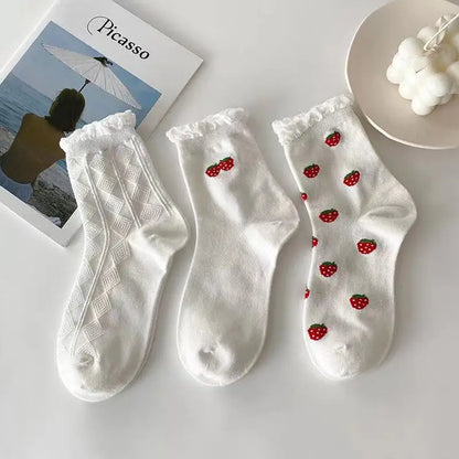 Charmantes chaussettes en coton : affichez votre style avec plaisir et confort