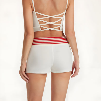 Julia Striped Lounge Shorts