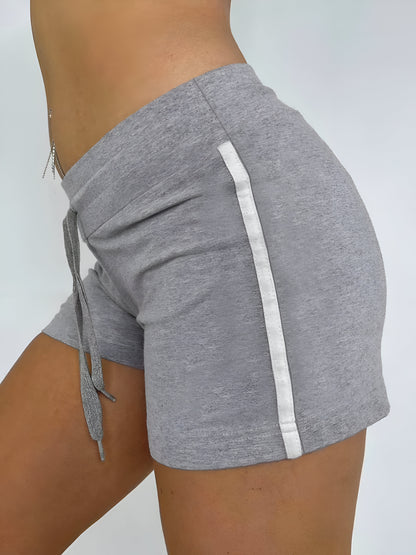 Adelais Casual Striped Shorts