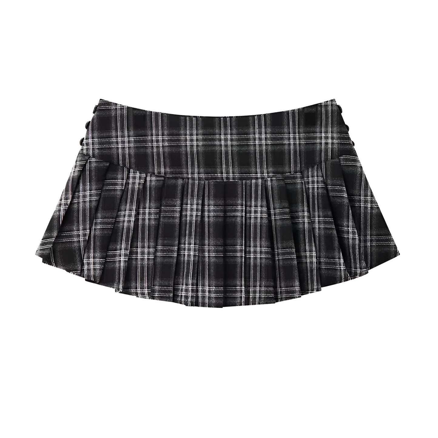 Zera Vintage Plaid Mini Skirt