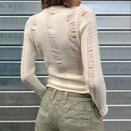 pull tricoté vintage « EcoRipped »