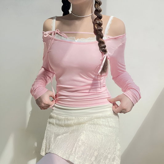 Encanto Rosado: Crop Top Bandage de Estilo Mágico