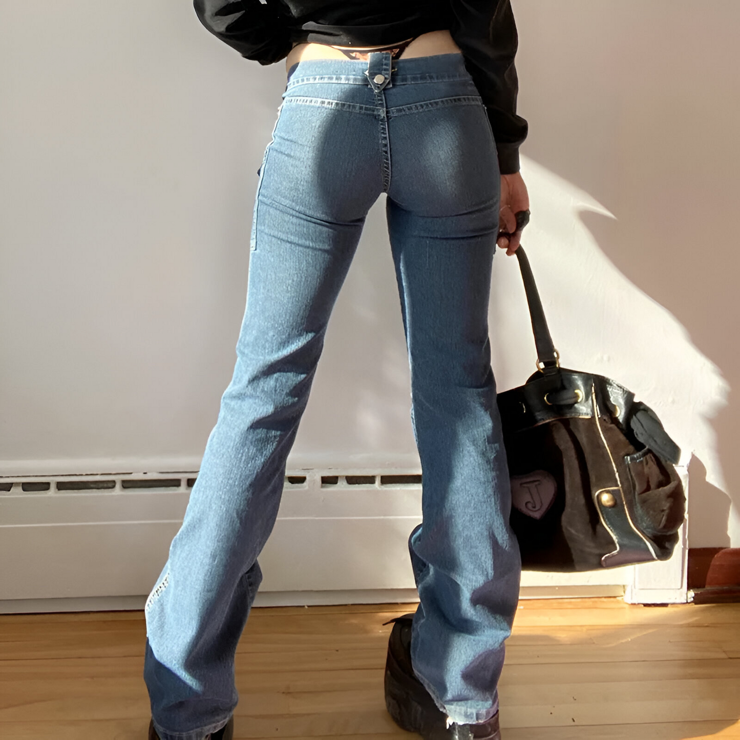 Jeans Retro Glam Y2K Radiance