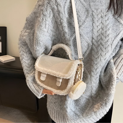 Gaia Plush Crossbody Bag