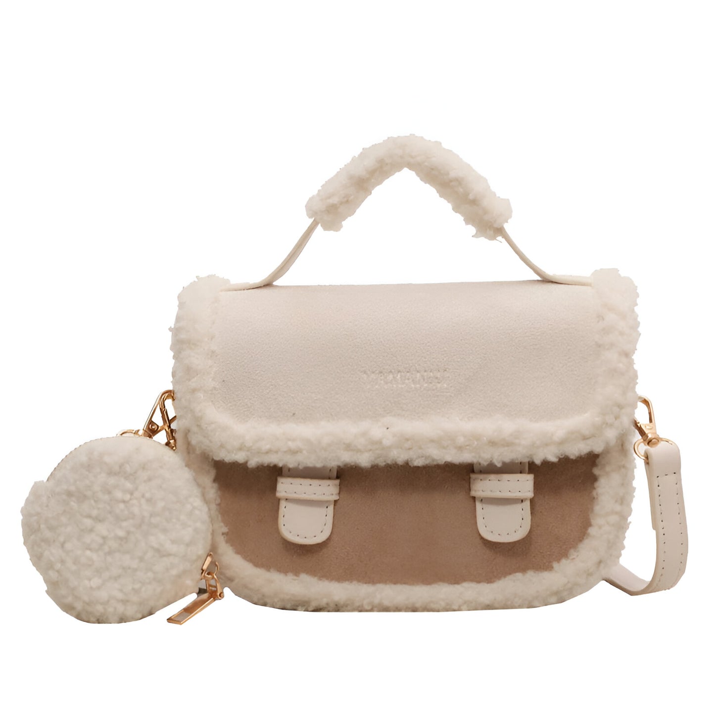 Gaia Plush Crossbody Bag