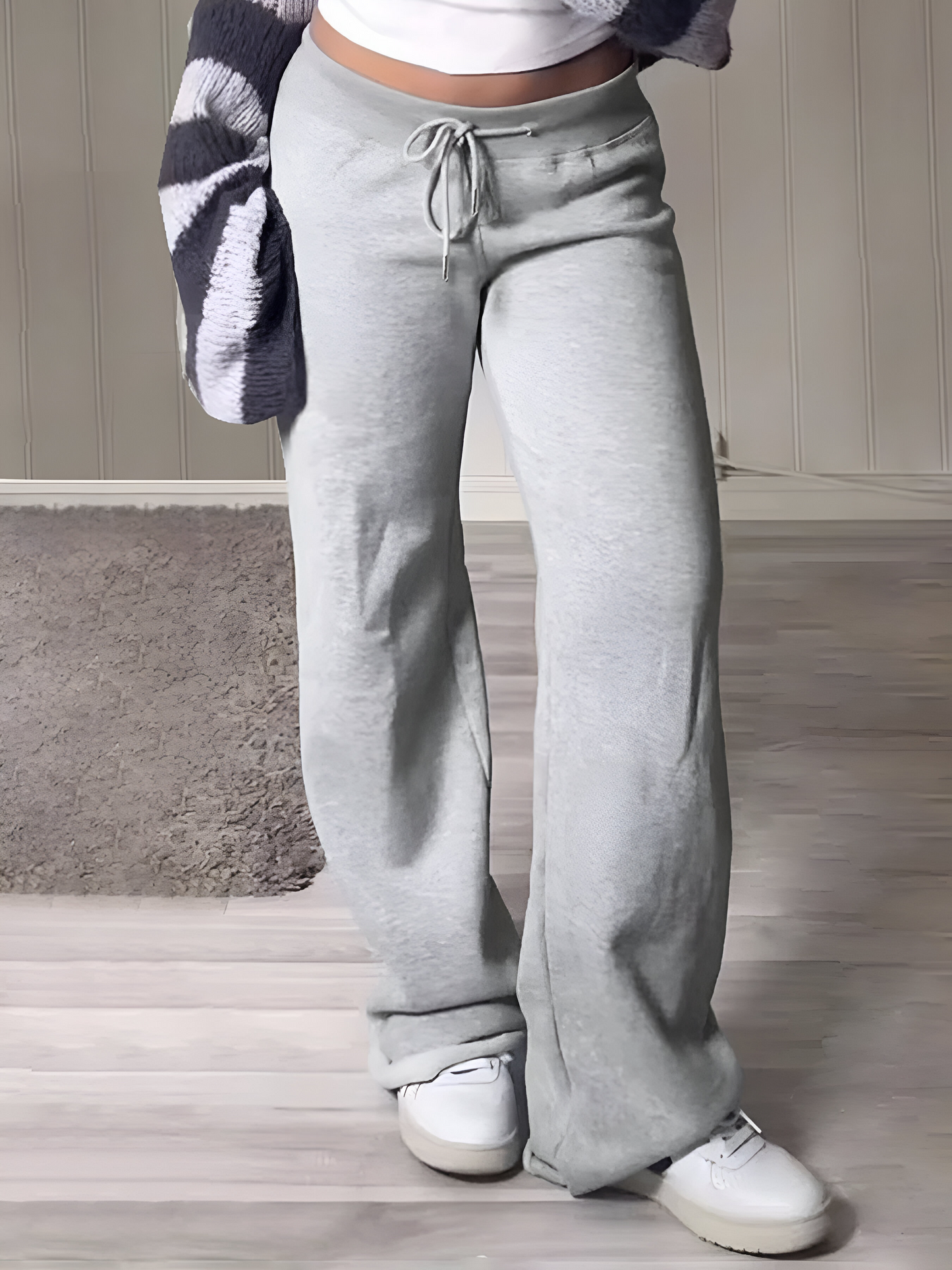 Calça jogger de cintura alta Wylda