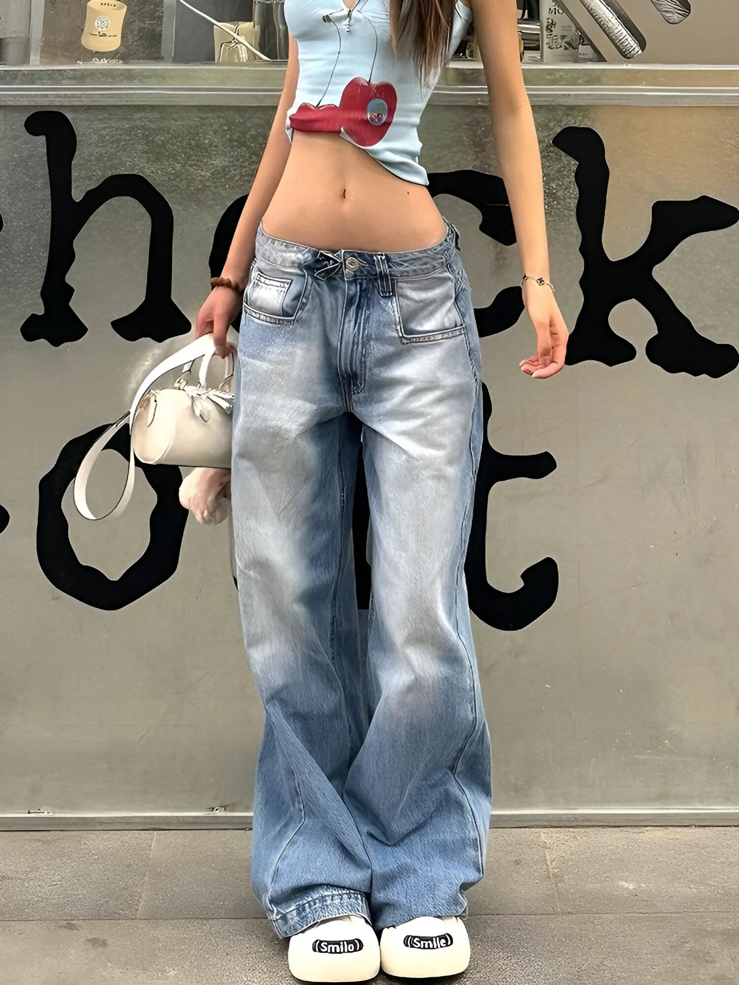 Aspen Y2K Wide-Leg Jeans