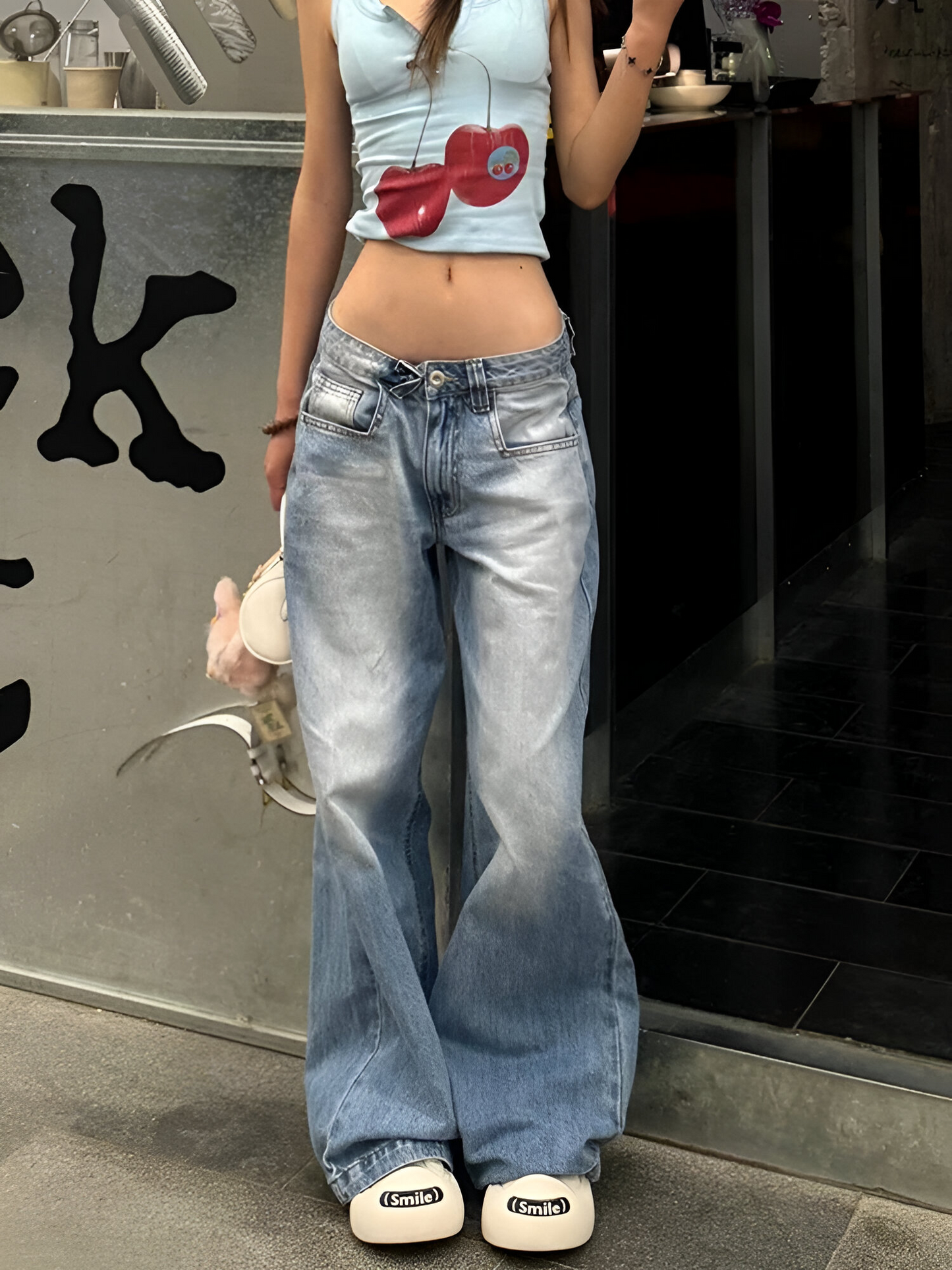 Aspen Y2K Wide-Leg Jeans