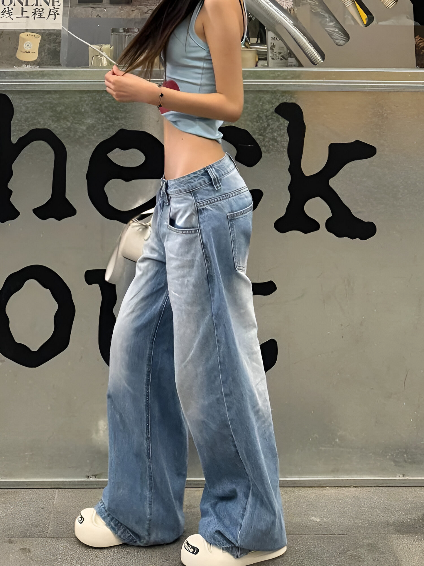 Aspen Y2K Wide-Leg Jeans