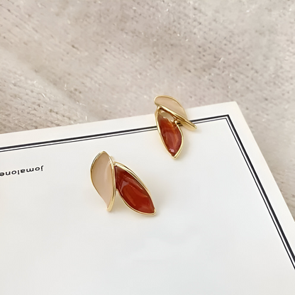 Honor Autumn Leaf Elegance Earrings