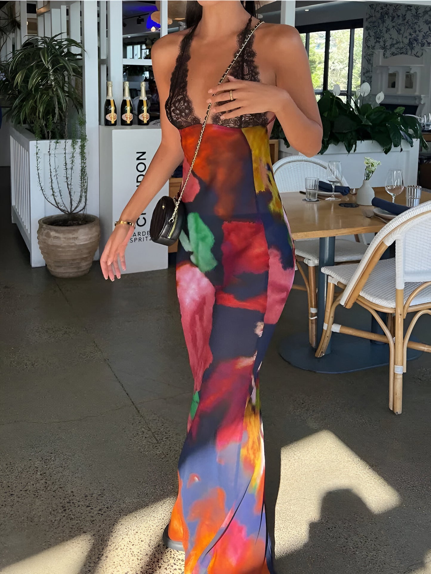 Tropical Chic Maxi Dress