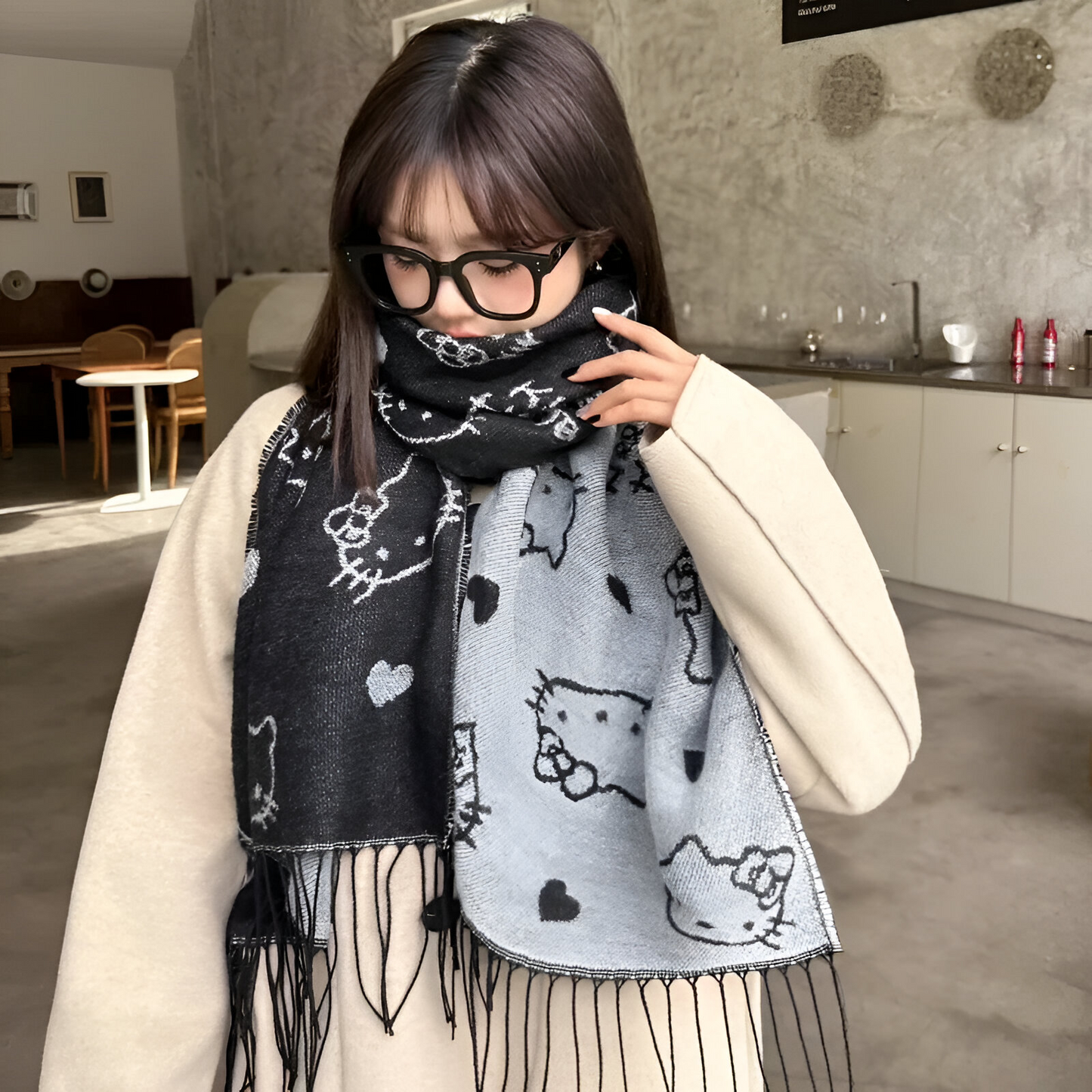 Aspyn's Hello Kitty Cozy Scarf