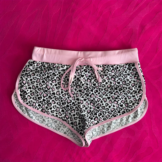 Loving Leopard Shorts : Shorts d'été pour femmes avec style Y2K