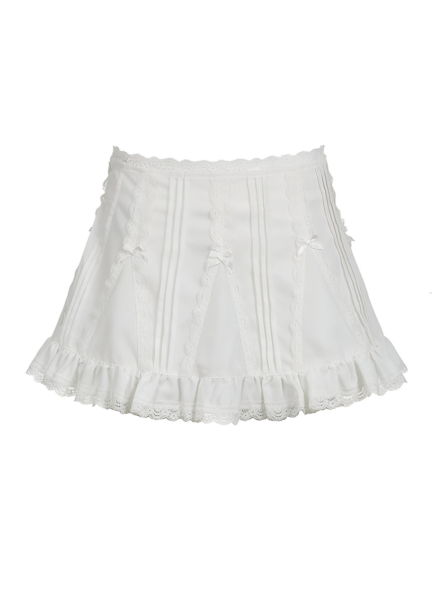 Falda Mini A-Line Sweet Lace