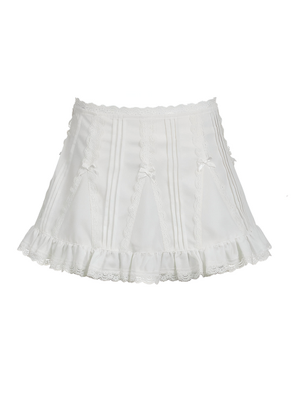 Falda Mini A-Line Sweet Lace