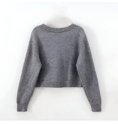 Constance Twist-Knit Cardigan