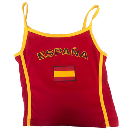 Top de verão estilo nacional "Espanha"