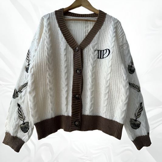 Cardigan Bordado Fênix