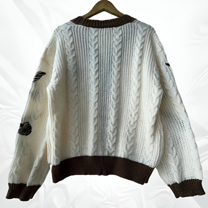 Cardigan Bordado Fênix