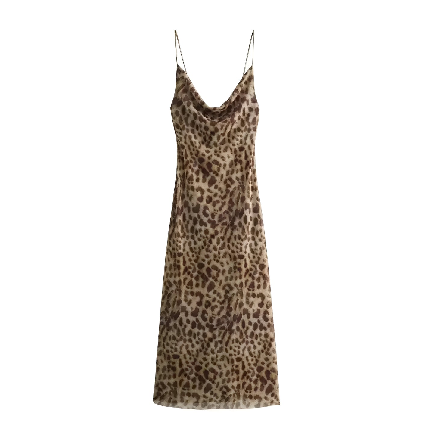 Vestido Maxi Leopardo