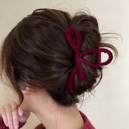 Waverly Velvet Bow Hair Clips