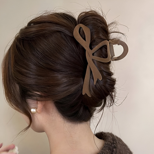 Waverly Velvet Bow Hair Clips // Autumn Collection